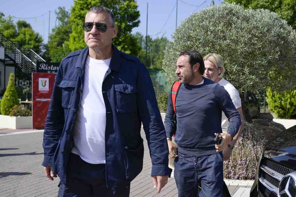 Brocchi insieme a Vieri