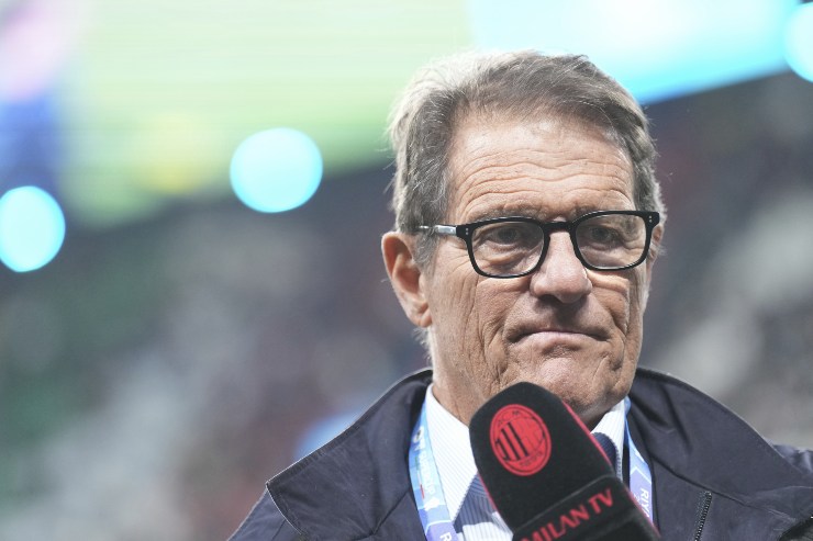 Fabio Capello, ex allenatore del Milan