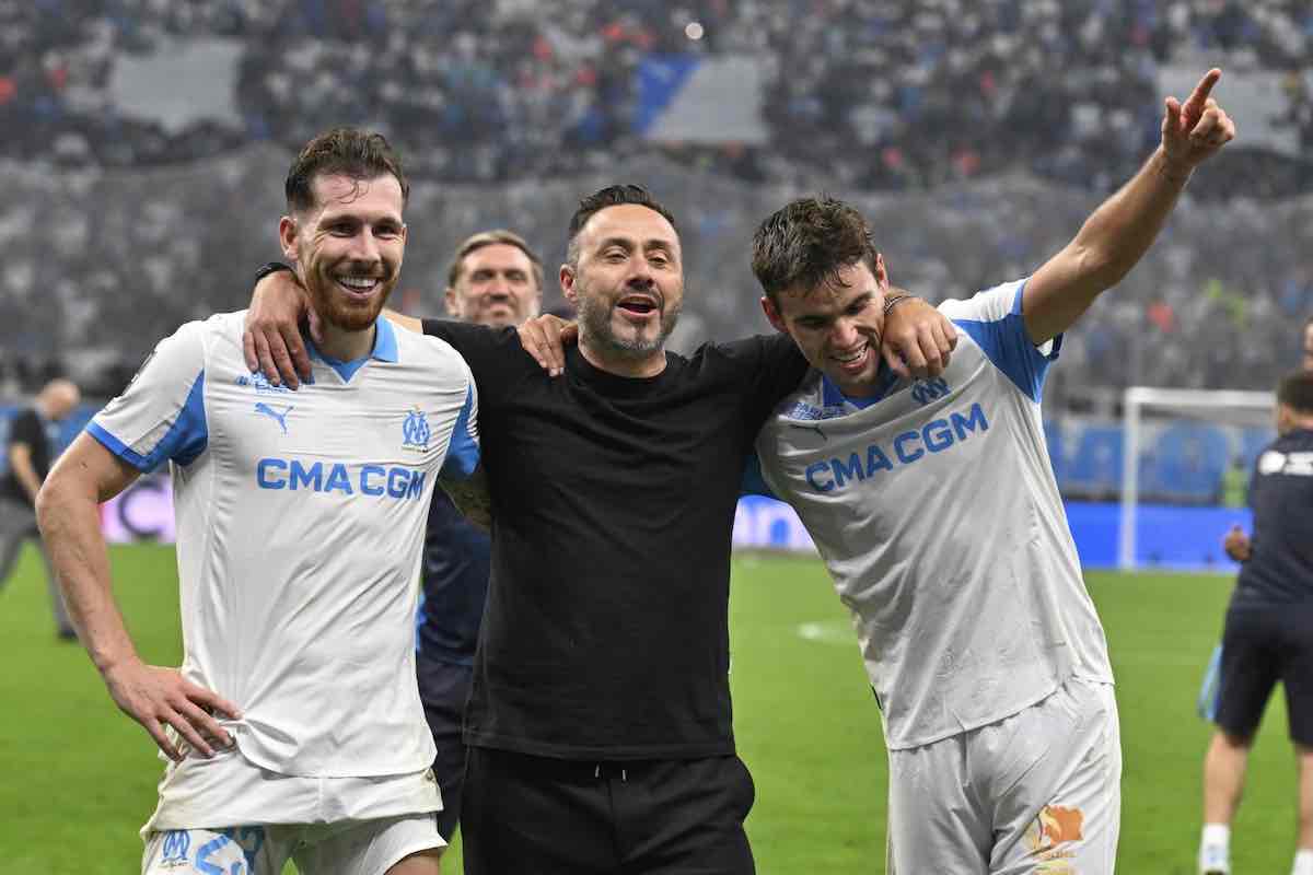 De Zerbi festeggia la vittoria