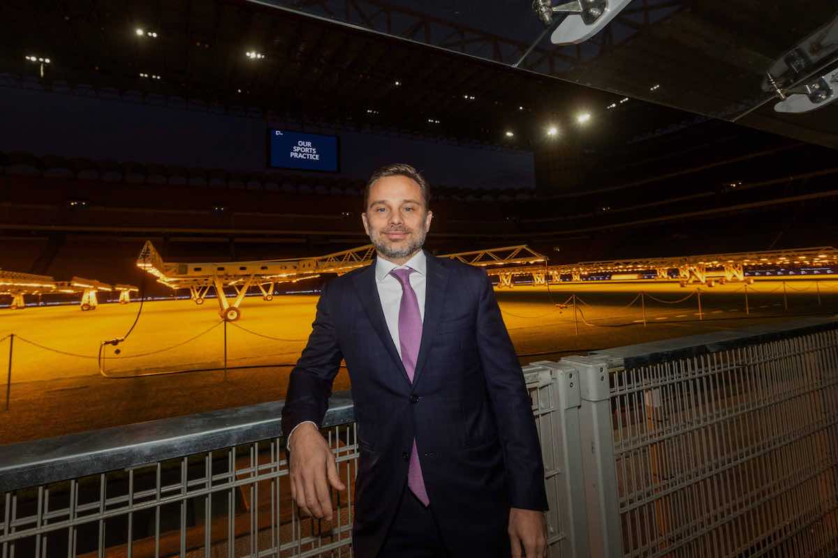 Furlani sorridente a San Siro