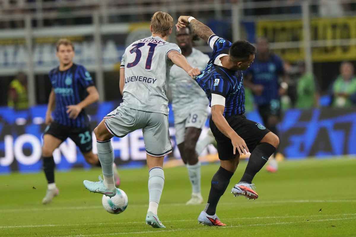 Kristensen a San Siro contro l'Inter