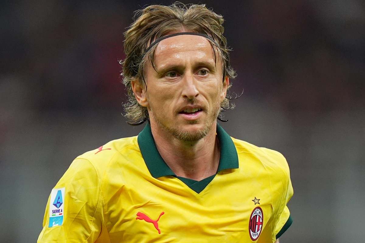Luka Modric nel match contro il Bologna