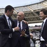 Tavana con Maldini e Leonardo