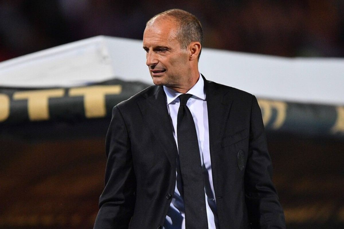 Massimiliano Allegri senza parole a Lecce