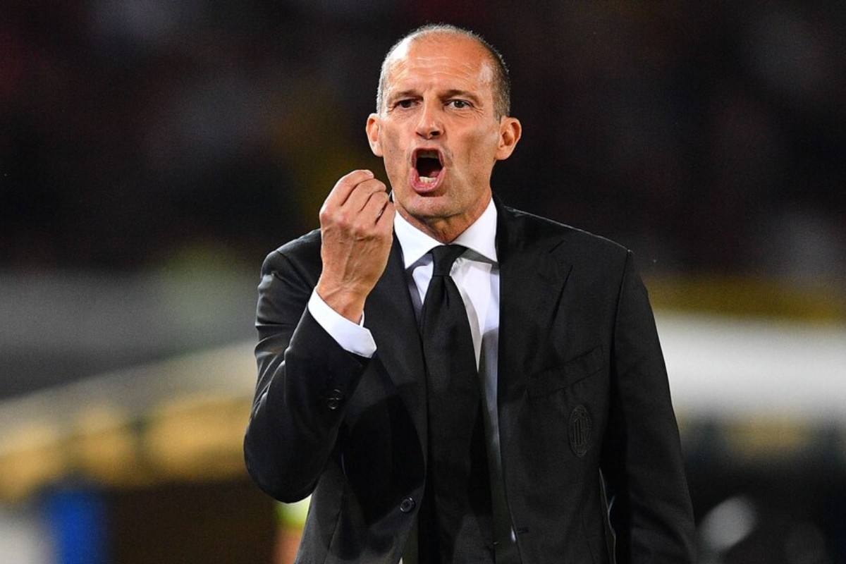 Max Allegri arrabbiato con un suo calciatore