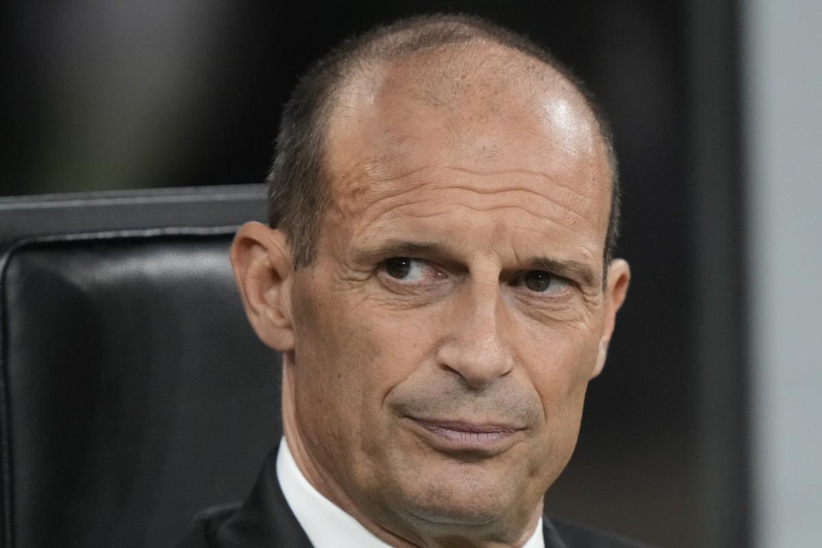 Max Allegri corrucciato