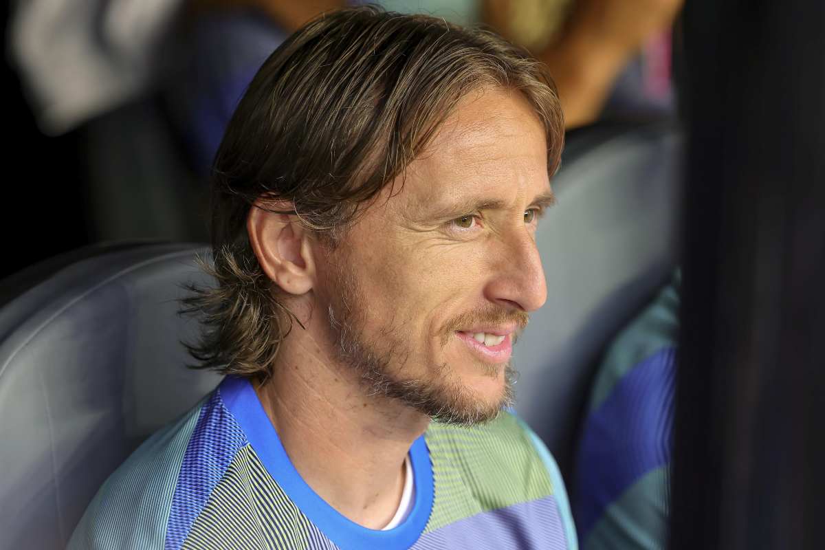 Luka Modric, centrocampista del Milan