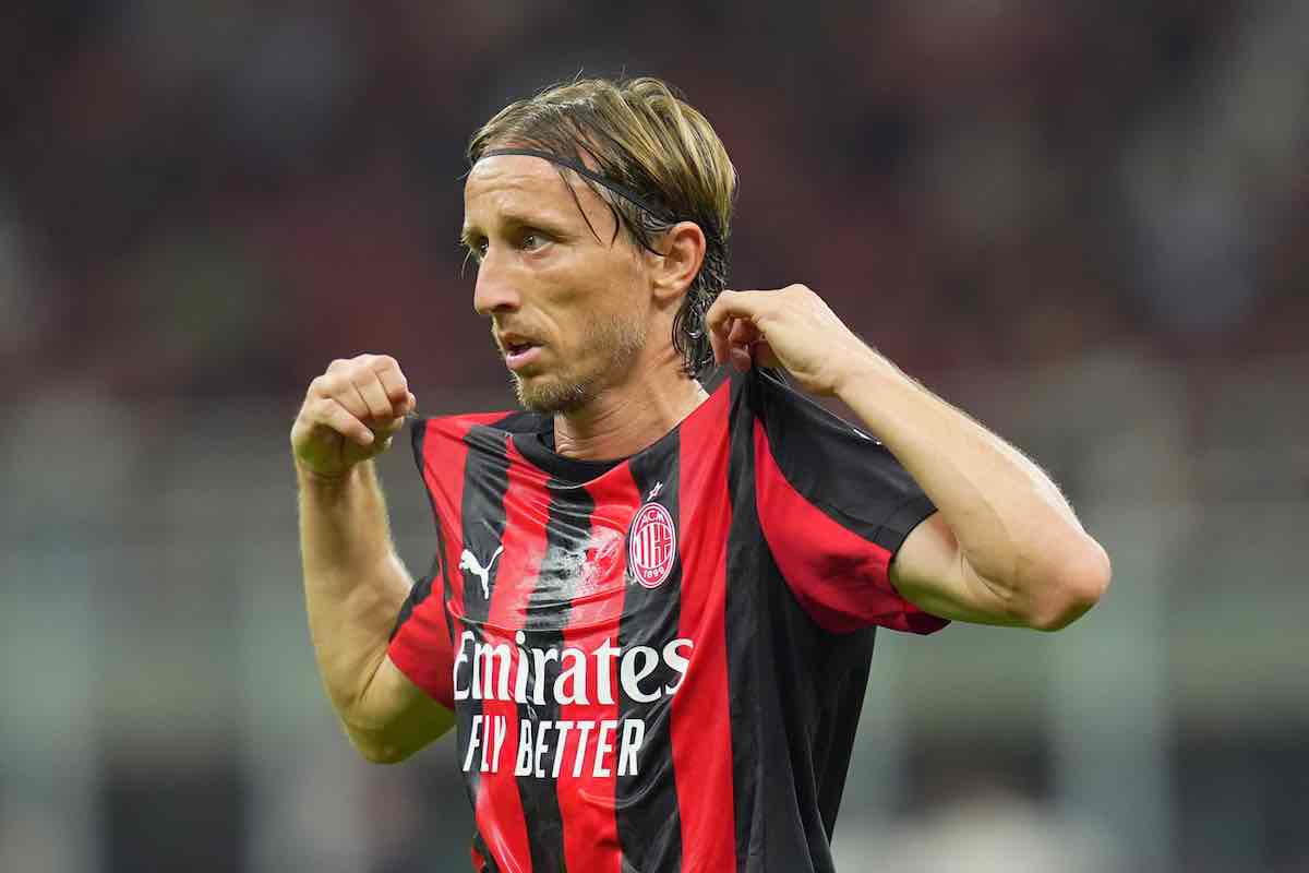 Modric a San Siro