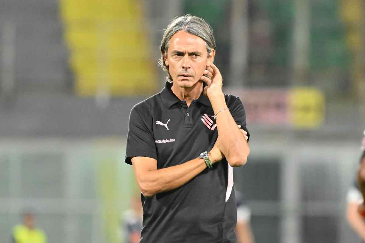 Pippo Inzaghi allenatore del Palermo
