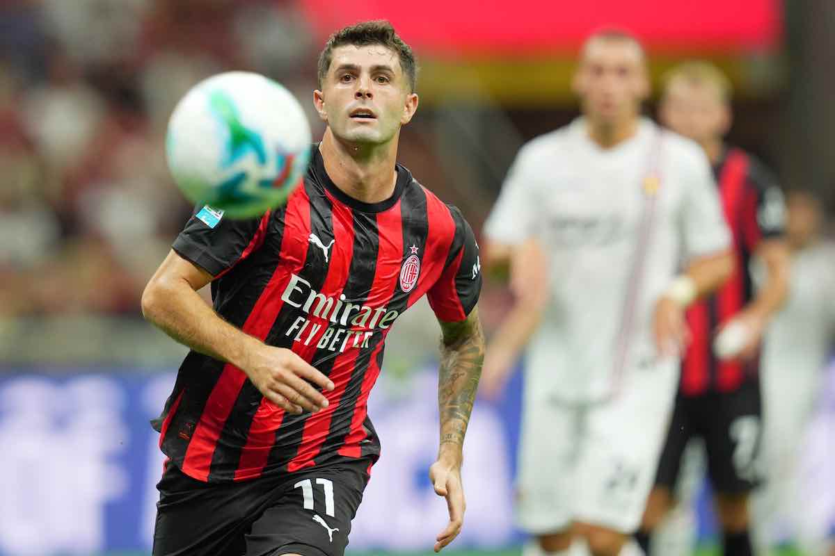 Pulisic in azione nel match contro la Cremonese