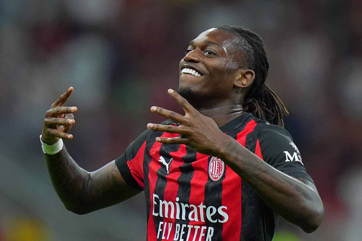 L'esterno d'attacco del Milan Rafael Leao