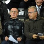 Zaccheroni insieme a Sacchi in tribuna