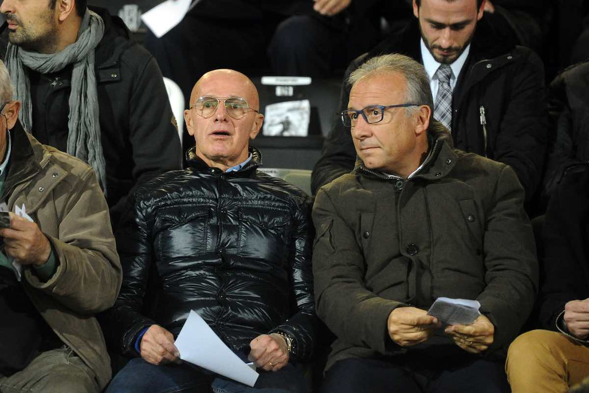 Zaccheroni insieme a Sacchi in tribuna