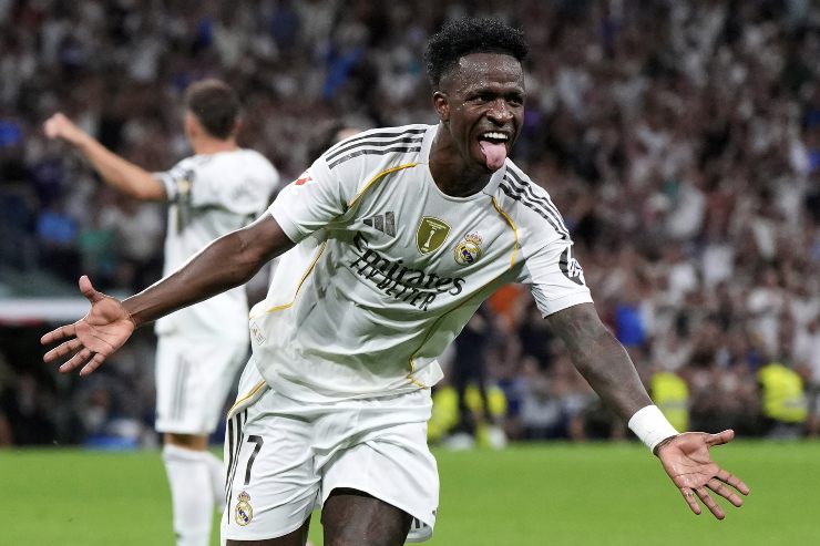 L'attaccante del Real Madrid, Vinicius Junior