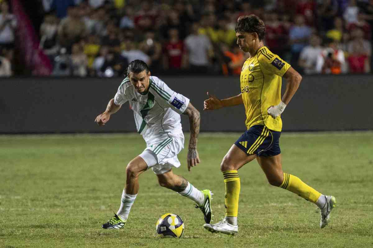 Joao Felix in azione con l'Al Nassr