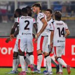 i giocatori del Milan in gruppo
