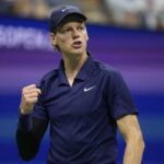 Sinner esulta allo US Open