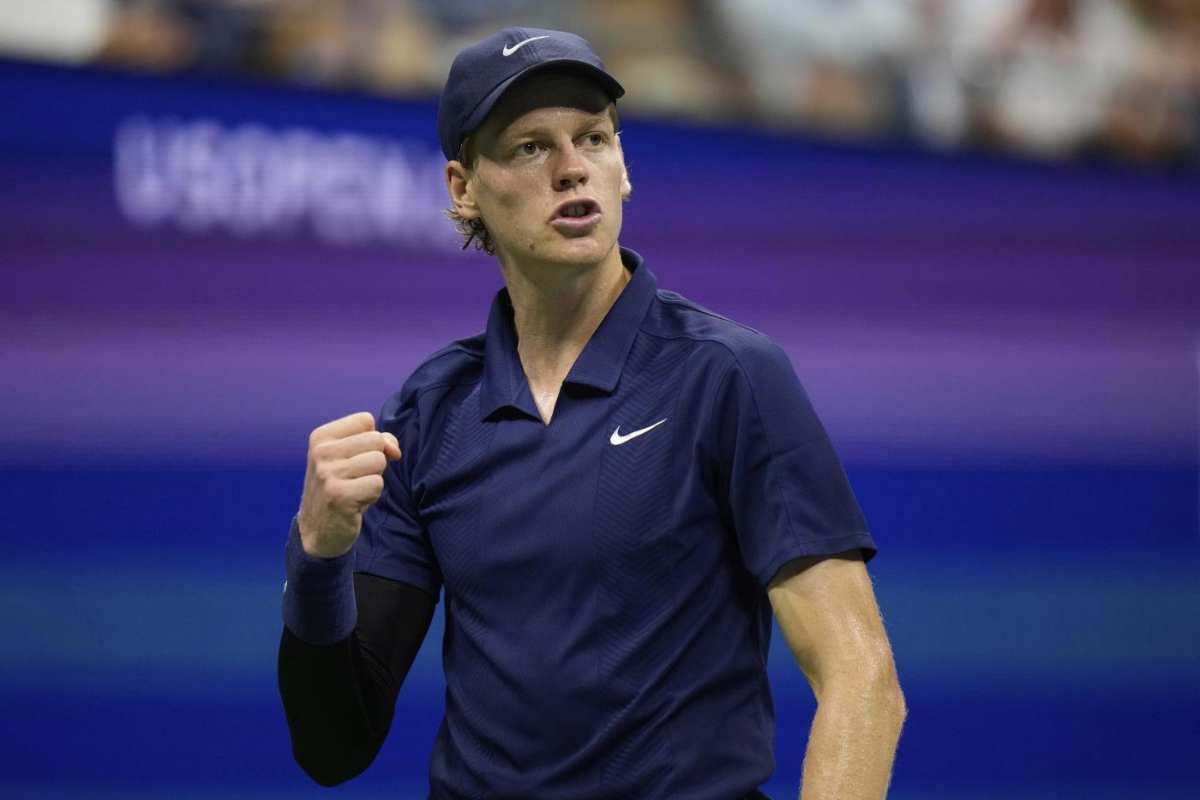 Sinner esulta allo US Open