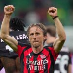 Luka Modric esulta