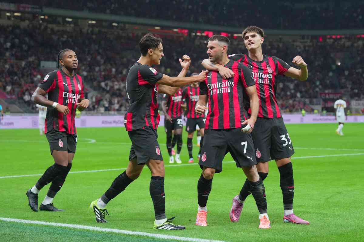 i giocatori del Milan 