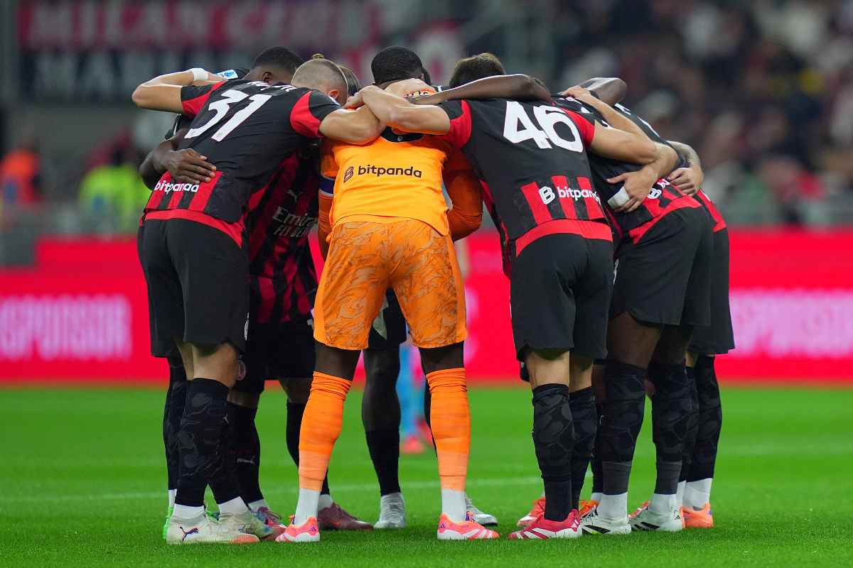 La squadra del Milan