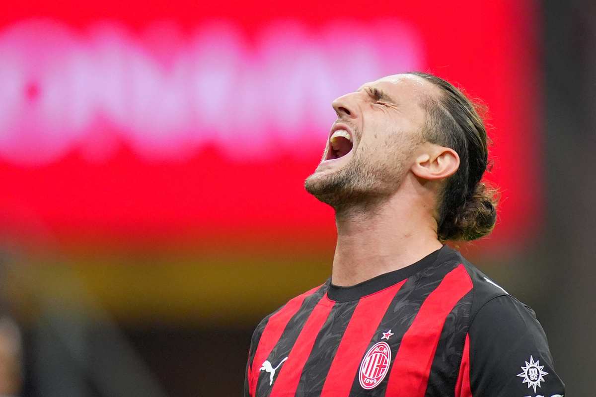 Rabiot urla in campo