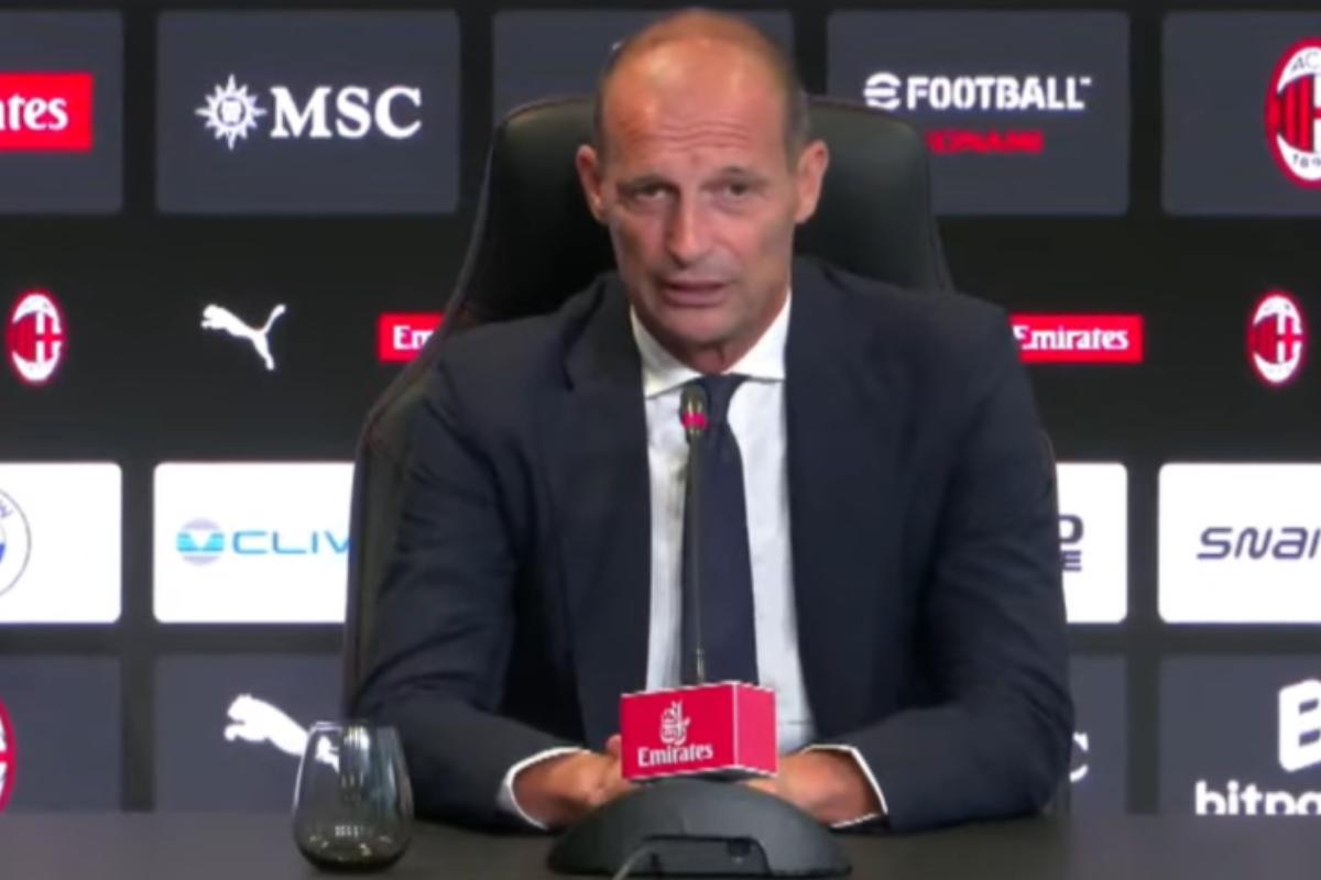 Allegri in conferenza stampa