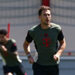 goretzka in allenamento